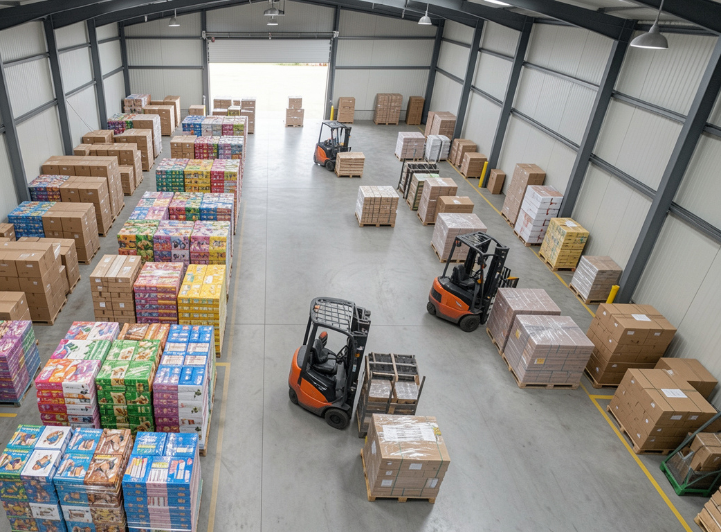 Centralised warehouse overview
